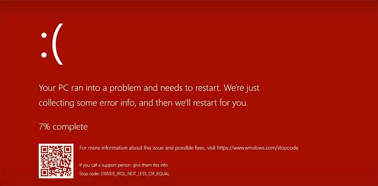 How To Fix Red Screen Of Death Error On Windows 10/11? [2025]