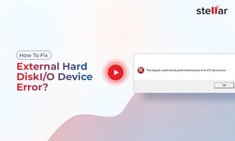 IO Device Error | I/O Device Error in External Hard Drive: 9 Fixes
